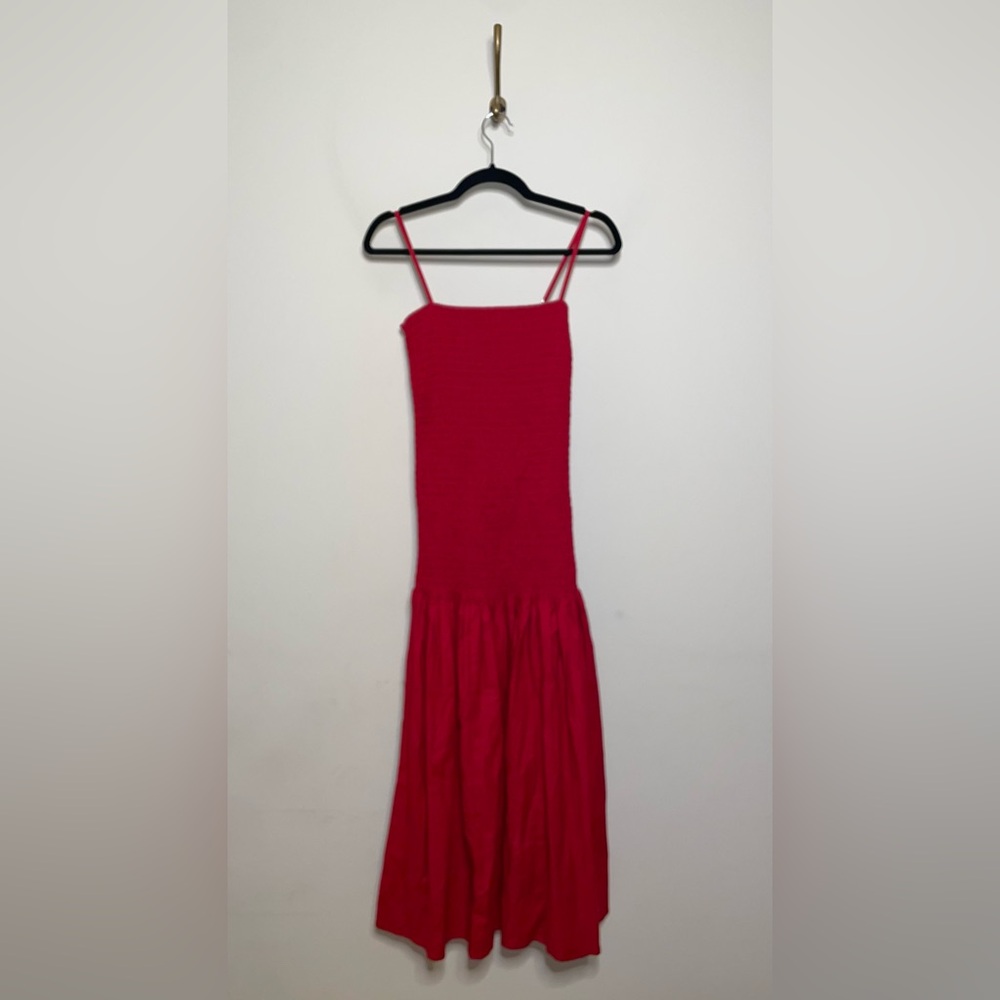 Reformation Leilah Dress in Lipstick - Picture 4 of 8